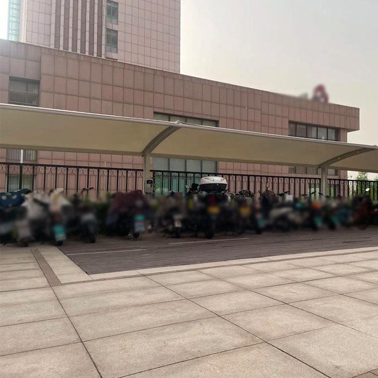 衡水膜结构电动车棚